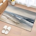 thumbnail image 2 of Modern Ocean Beach Wave 2x3 Area Rugs for Living Room, Abstract Oil Painting Style Non Slip Floor Mat Washable Low-Profile Indoor Carpet for Bedroom, Dining Room, Bathroom, 2 of 9