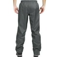 thumbnail image 3 of 33,000ft Men's Rain Pants, Waterproof Rain Over Pants, Windproof Outdoor Pants for Hiking, Fishing, 3 of 9