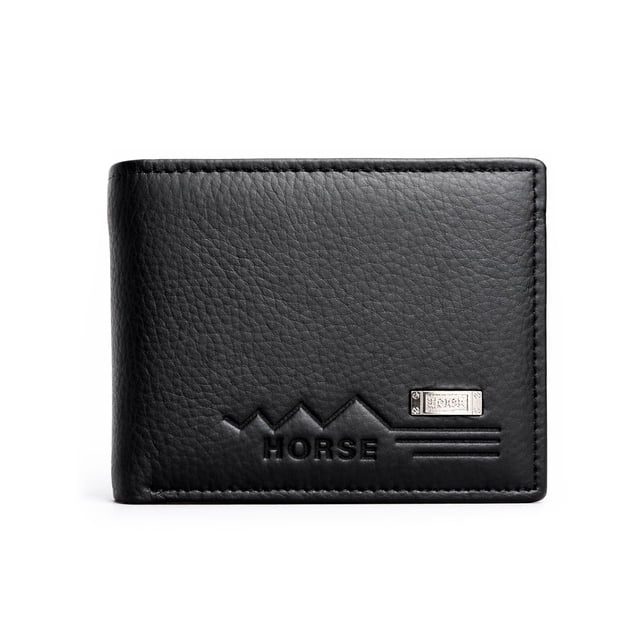 Cartera Horse Imperial Highland Billetera Hombre Negra