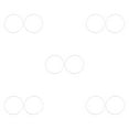 thumbnail image 1 of Youkk 2pcs Chair Foot Ring Protector For Bar Stools Reliable Versatile And Durable white 45cm 5Set, 1 of 6