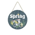 thumbnail image 1 of Yhmxh Easter Decorations Spring Easter Welcome Sign For Front Door Wooden Hanging Door Sign Easter Decorations Spring Wreath Easter Decor Easter Gifts, 1 of 1