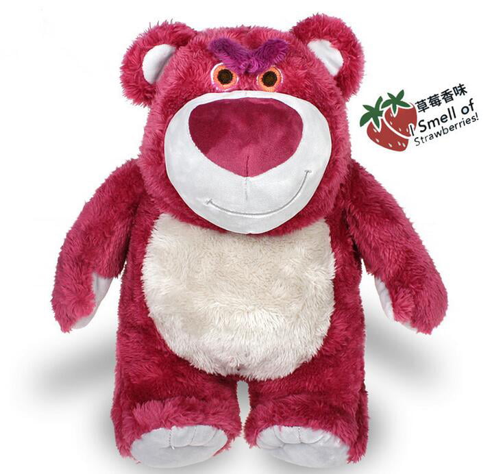 Disney Store Toy Story Lotso Bear Plush Doll Toy Stuffed Animal 13 inch Gift 