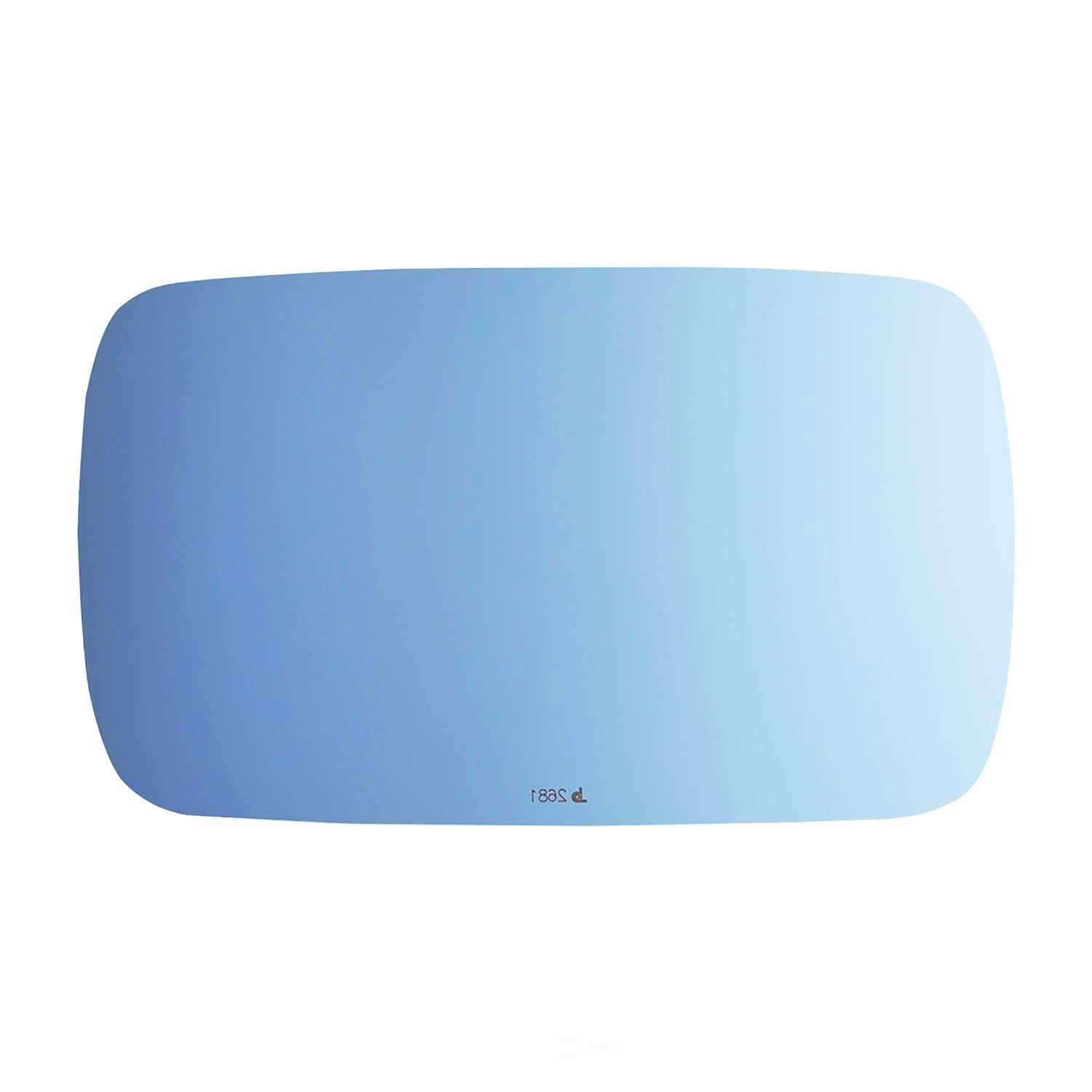 Burco Side View Mirror Replacement Glass - Blue Glass - 2681
