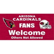 Fan Creations N0617 Arizona Cardinals Fans Welcome Sign