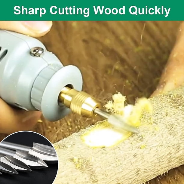 Brocas De Tallado De Madera Para Herramienta Rotativa, Juego | Envío Gratis