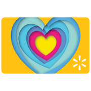 Popping Heart Walmart eGift Card