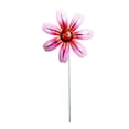 thumbnail image 2 of Metal Flower Stakes Art Sculpture Outdoor Iron Ornament For Garden/Home Decor Pink Smile Home, 2 of 5