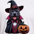 thumbnail image 3 of CafePress - Costumed Pitbull Halloween Men's Classic T Shirt - Fitted T-Shirt, Vintage Fit Soft Cotton Tee, 3 of 4