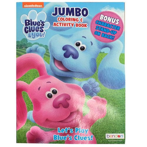 Let&amp;#39;s Play Blue&amp;#39;s Clues! 80 pg Coloring Book