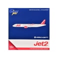 thumbnail image 3 of Airbus A321neo Avion Commercial "Jet2" (G-SUNO) Gris Métallique avec Queue Rouge Modèle Réduit 1/400 par GeminiJets, 3 of 3