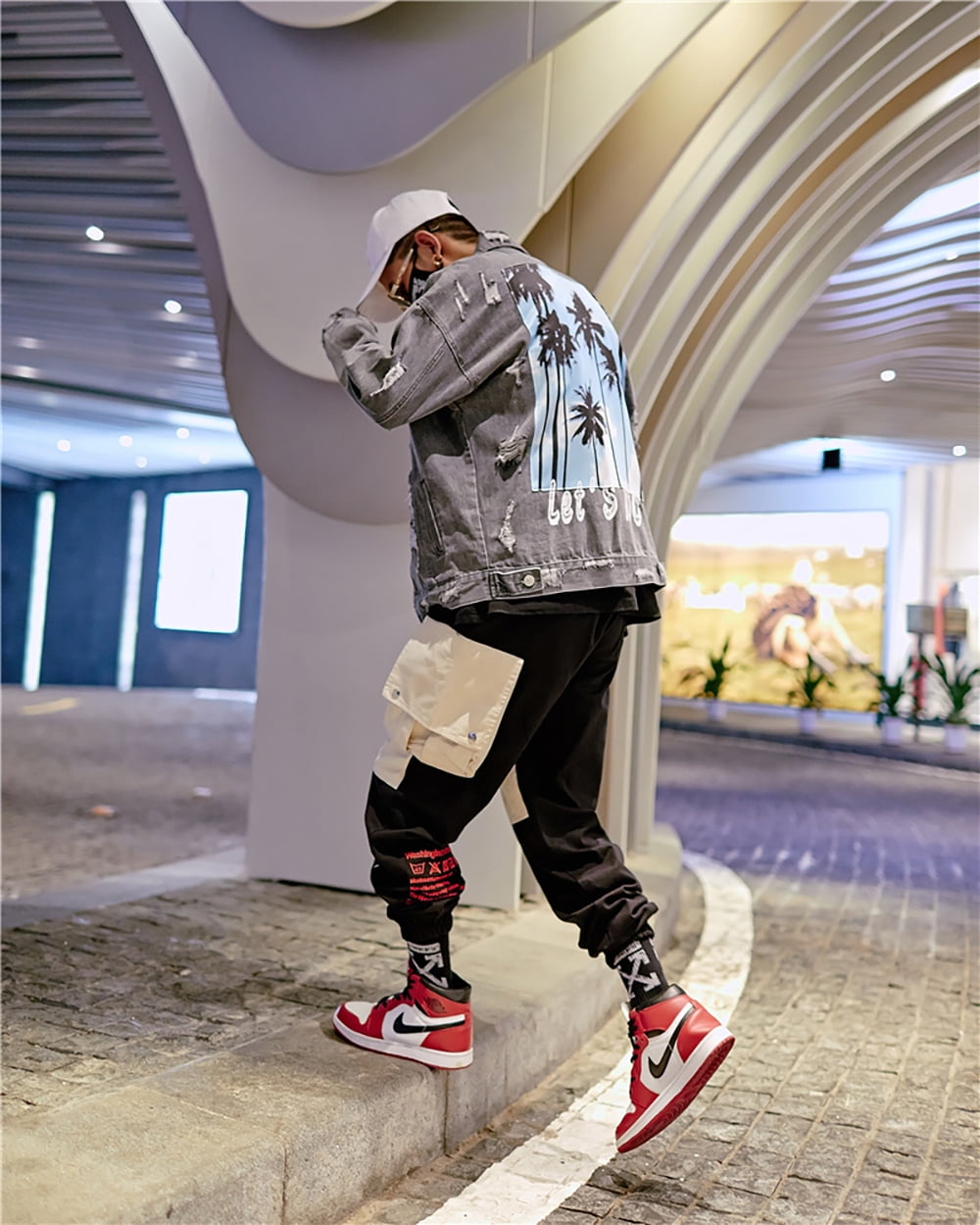 Jordan 1 with jogger pants store