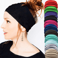 thumbnail image 4 of Diadema, diadema ancha para mujer, diadema de moda y diadema gruesa deportiva para correr, yoga, entrenamiento MFZFUKR CPB-DE-LYY798-1, 4 of 5