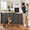 Black-(33" Tall x 96" Wide), variant on Upgraded 60" Wide Retractable Dog Gate With Reinforced Rods - Bottom Anti-escape 5 Ft Gates For Doorways Dogs Indoor/outdoor Pet