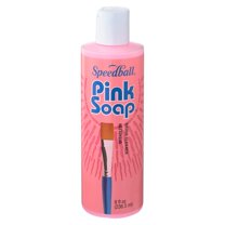 Mona Lisa Pink Soap Artist Brush Cleaner 8 oz.