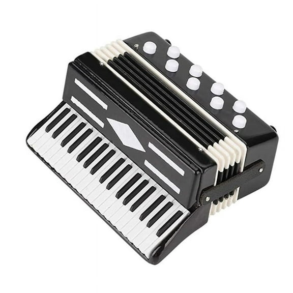 Miniature Accordion Mini Musical Instrument Accordion Exquisite Musical Instruments H xwm25