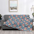 thumbnail image 2 of Yiaed Popcorn Print Blanket Throw Blanket Soft Cozy Flannel Blanket for Home Bed Sofa Couch Chair-60"x50", 2 of 6