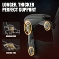 thumbnail image 2 of GTPLAYER Ergonomic Mesh Back Reclining Gaming Office Chair with Footrest, Red, 2 of 7