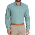 thumbnail image 1 of CAMISAS DE NEGOCIO DE MANGA LARGA A RAYAS PARA HOMBRES INSPIRAR CHIC S VERDE, 1 of 5