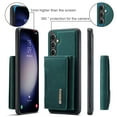 thumbnail image 3 of for Samsung Galaxy S25 Plus Case, Magnetic Buckle Leather Detachable Wallet Cover, Card Pocket Back Flip Kickstand Shockproof Business Slim Phone Case For Samsung Galaxy S25 Plus, Green, 3 of 10