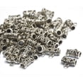 thumbnail image 4 of 50x Loop Bail Big Hole Spacer Beads Charm Colgante Resultados de La Joyería, 4 of 5