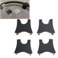 thumbnail image 1 of Support de Pointe de Câble Hi-Fi Absorbant les Chocs, Support Réglable en Alliage d'Aluminium pour Plateau de Fil Hi-Fi 4 Pcs pour Haut-Parleur Lecteur CD DVD, 1 of 8