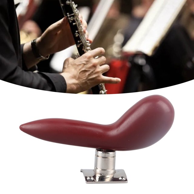 Reposapiés para pulgar de fagot estabilidad del pilar de mano de fagot alta capacidad de carga para instrumentos de viento de madera ANGGREK Otros