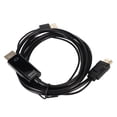 thumbnail image 3 of Cable adaptador de video, interfaz multimedia HD a interfaz multimedia HD a cable adaptador DP Interfaz multimedia HD a cable convertidor DP Estética elegante, 3 of 9