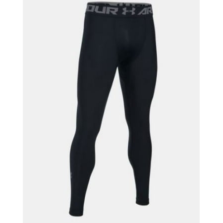 Men's Under Armour 1289577 HeatGear Armour Mens Black Compression Leggings