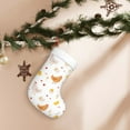 thumbnail image 7 of Daiia Funny Chicken Print Christmas Stocking，18"Large Knitted Xmas Stocking for Kids, Family Stocking for Fireplace Christmas Holiday Party Decoration, 7 of 7