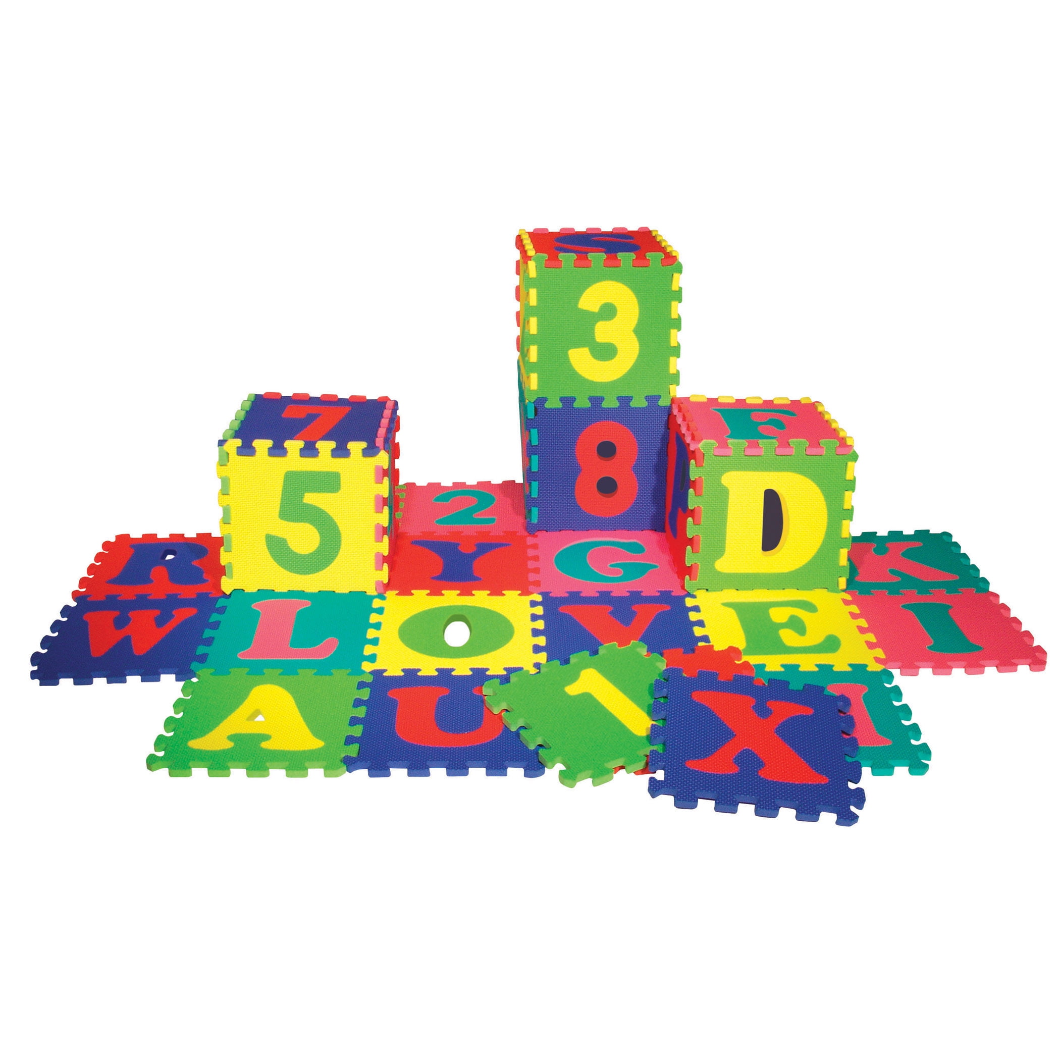WonderFoam Letters and Numbers Puzzle Mat Set