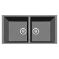thumbnail image 2 of LaToscana 34'' L x 18'' W Double Basin Undermount Kitchen Sink, 2 of 3