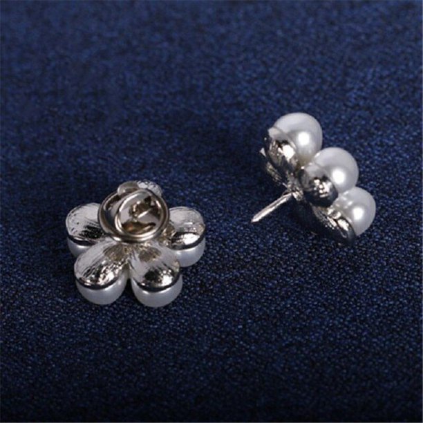 Broche de perlas para mujer, broche de pétalos de circón de lujo, Pin de ropa, accesorios de joyería fina, venta al por mayor