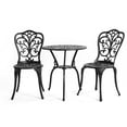 thumbnail image 6 of LiviNest Compact Patio Bistro Set: 3-Piece Cast Aluminum Outdoor Furniture - Fits 3ft x 3ft Corner for Small Balcony & Patio - Rust-Resistant & Low-Maintenance for 5+ Years, 6 of 6