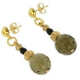 thumbnail image 2 of GlassOfVenice Murano Glass Notte D'Oro Earrings, 2 of 5