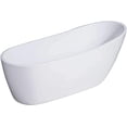 thumbnail image 5 of Fine Fixtures Zen Freestanding Bathtub White 68" With Drain Included, 5 of 7