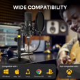 thumbnail image 5 of MAONO Kit Microphone USB 192kHz/24Bit AU-A04T PC Condensateur Podcast Diffusion en Continu Cardioïde Micro Plug & Play pour Ordinateur, YouTube, Jeux, Enregistrement - Remis à Neuf (Bon État), 5 of 5