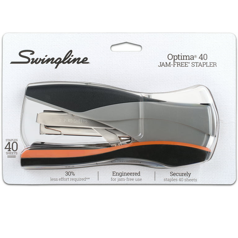 Swingline Silver Optima 70 Jam Free Desk Stapler - 87875