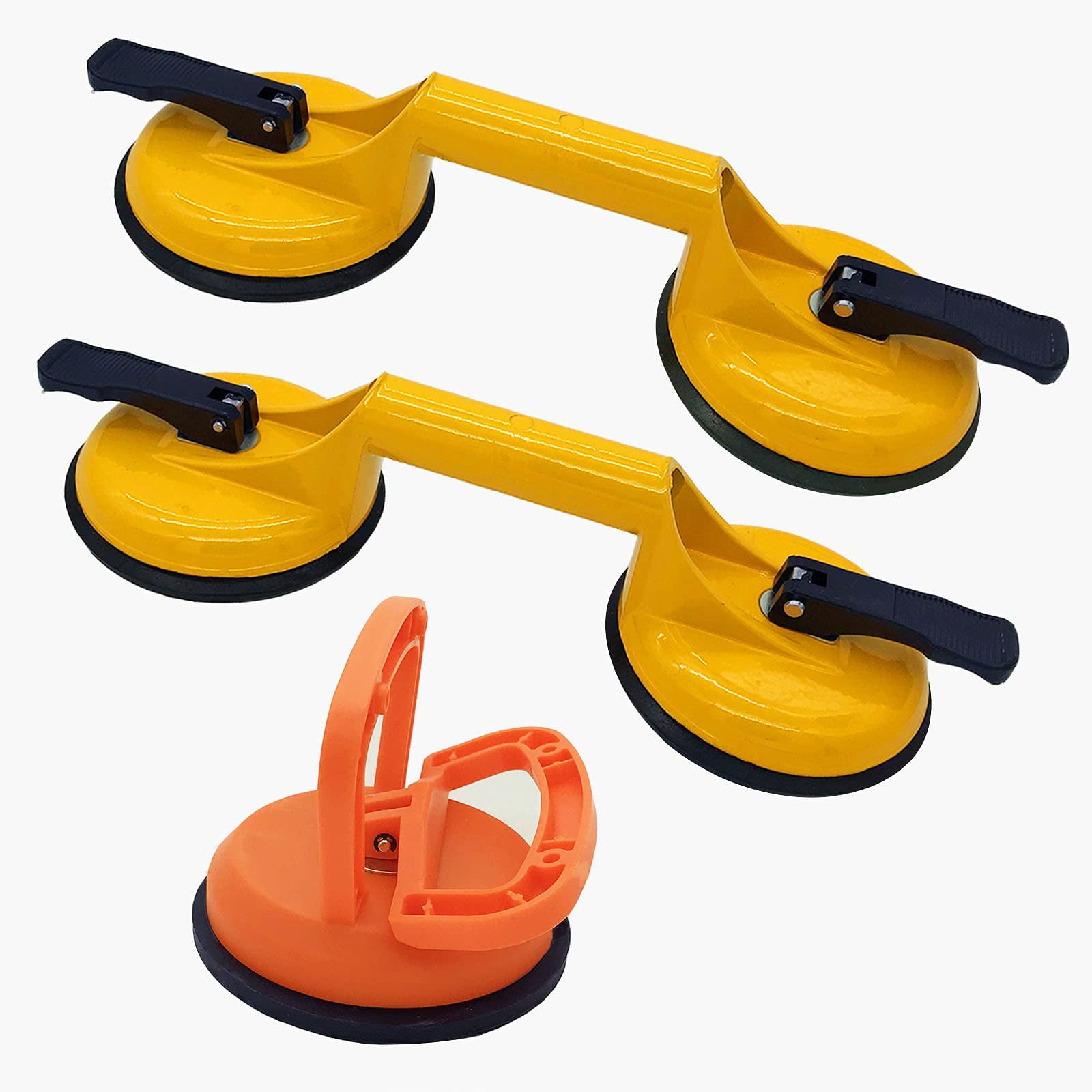 Glass Puller Plastic 30 KG Glass Suction Cup Durable for Floors Door Puller Remover Tool Glass Plate Moving Kit