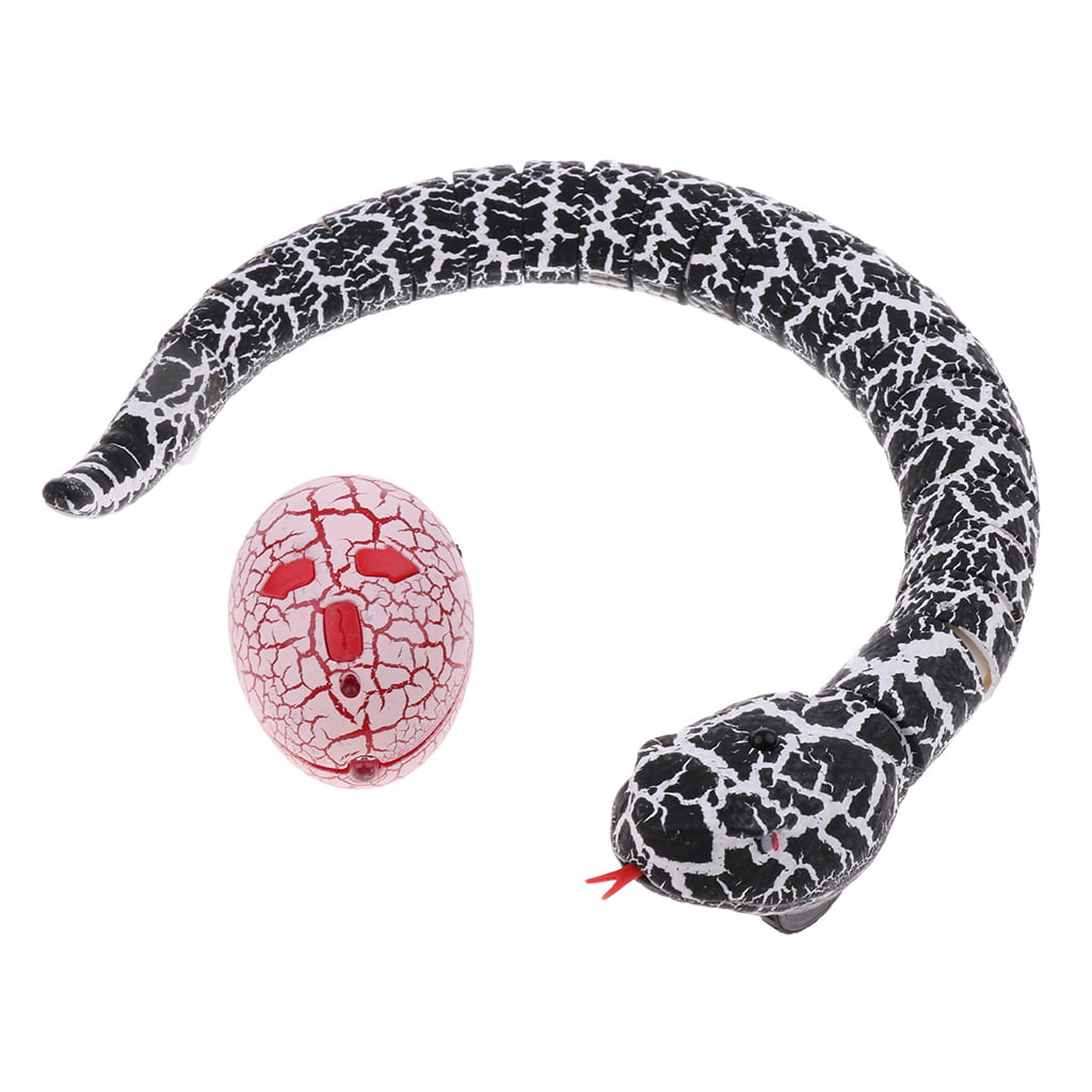 Simulation Rattlesnake Model Remote Control Toy for Kids Party Jokes Props 