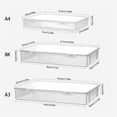 thumbnail image 5 of Spacious Plastic Storage Box for Household and School Essential Document Holder, 5 of 18