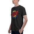 thumbnail image 5 of Burger King Logo Men'S Basic Short Sleeve T-Shirt Vogue Black Small, 5 of 8