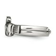 thumbnail image 2 of Auriga Fine Jewelry Stainless Steel Antiqued Love Claddagh Hinged Ring for Women Size 6, 2 of 6