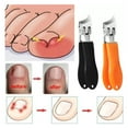 thumbnail image 5 of 4/2/1pcs Wide Jaw Opening Anti-Splash Slanted Nail Clipper Long Handle No Splash Nail Clipper Ingrown Nail Clippers Opening Slanted Curved Nail Toenail Clippers For Women Men, 5 of 9