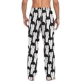thumbnail image 2 of Top-kevin Black Penguin Pajama Pants Mens Lounge Pants Super Soft Men Pajama Bottoms with Pockets Drawstring, 2 of 14