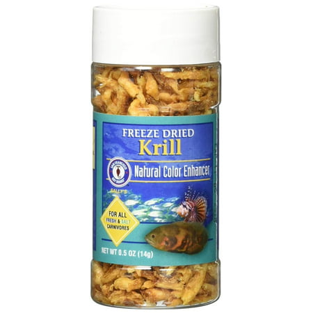 ASF71305 Freeze Dried Krill for Fresh and Saltwater Carnivores, 14g, Freeze Dried Krill Is Designed For Fresh And Salt Carnivores By San Francisco Bay