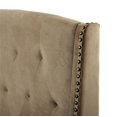 thumbnail image 2 of Harper King Upholstered Bed, Light Taupe, 2 of 6