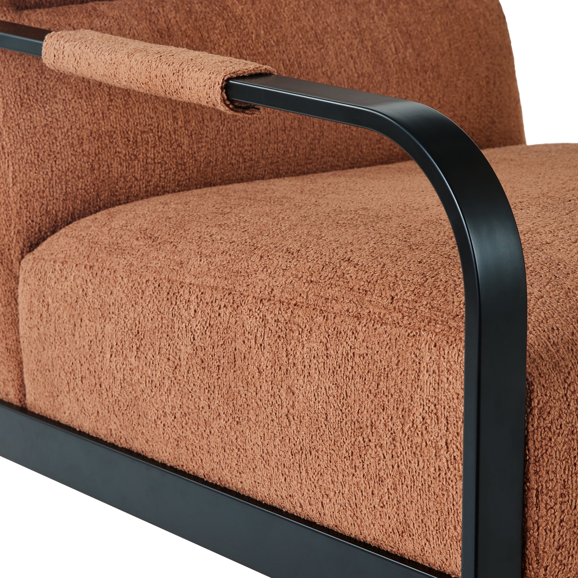Better Homes & Gardens Wyatt Accent Chair, Copper Bouclé