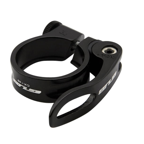 Tija de sillín de bicicleta Sonducket Aluminio ultraligera liberación rápida 31.8 mm Negro