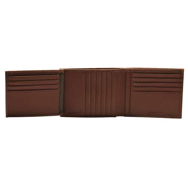 George Men's Bifold Leather Wallet