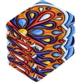 thumbnail image 4 of SKYSONIC Mexican Talavera Cotton Washcloths Set of 4, Highly Absorbent Soft Fingertip Towel for Bathroom, Gym, Hotel and Spa, 12 x 12 Inch, 4 of 7